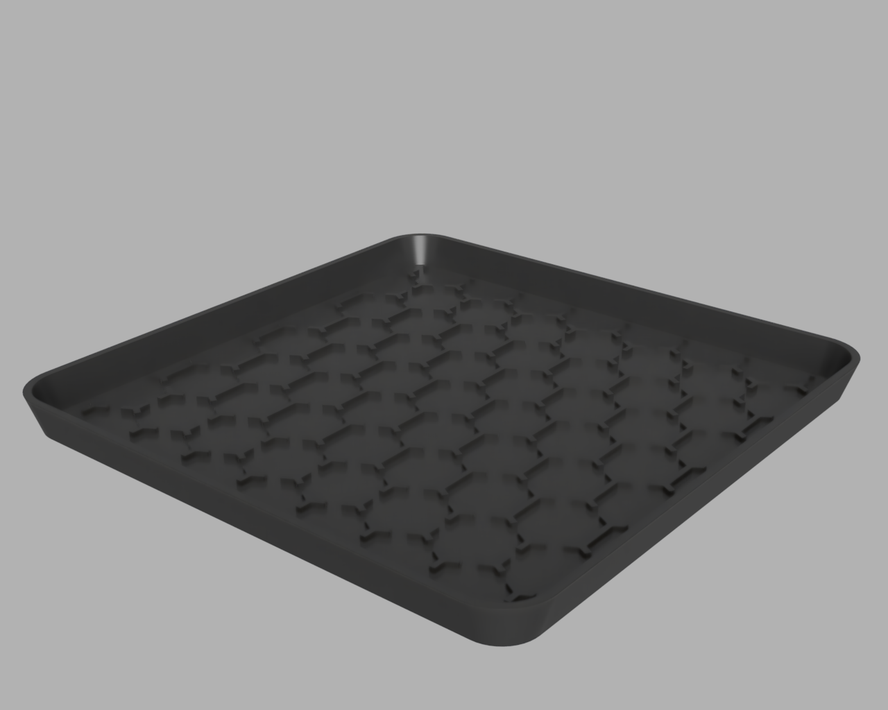 Flower pot tray 216x216x16