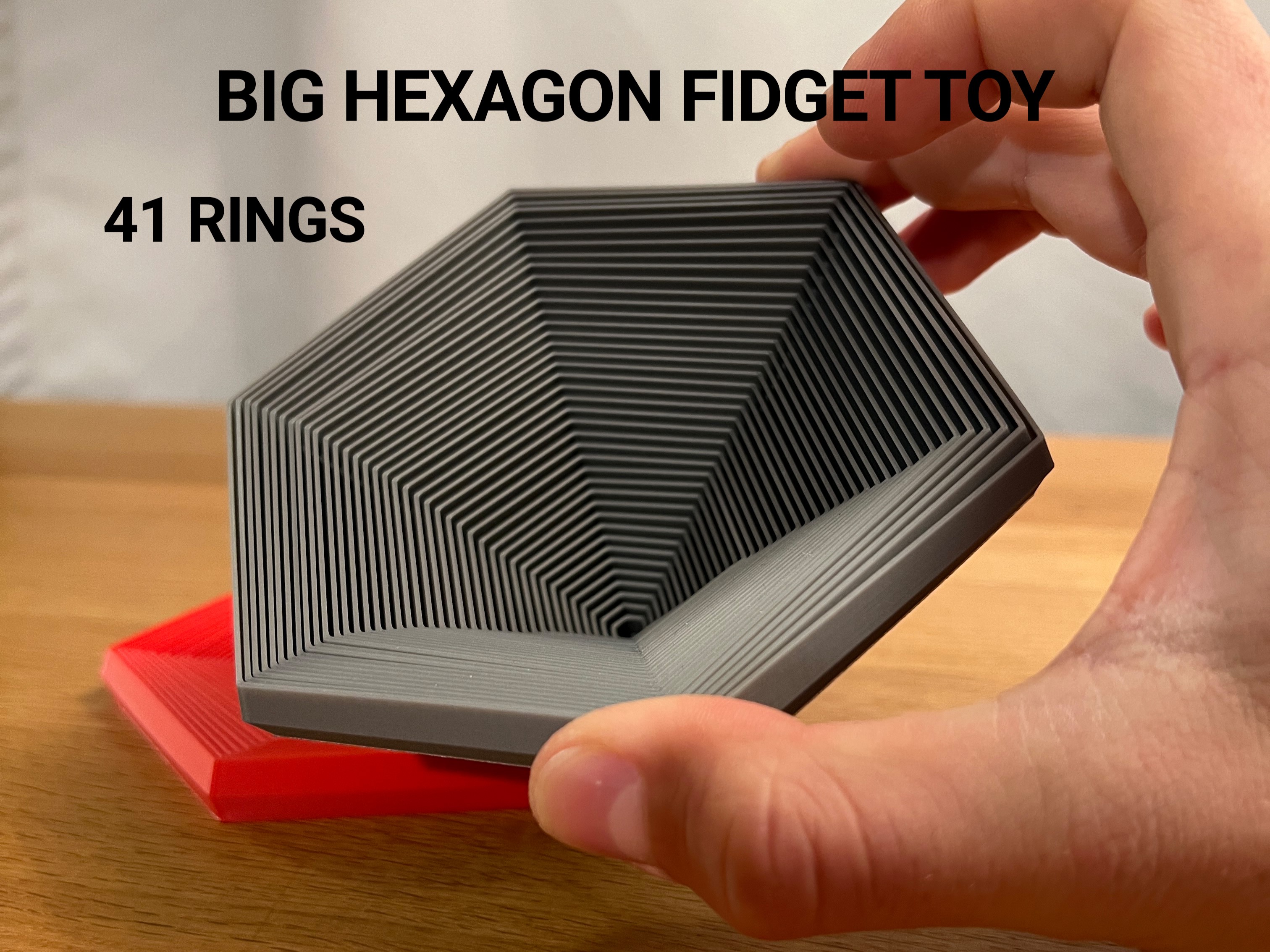 Big Hexagon Fidget Toy