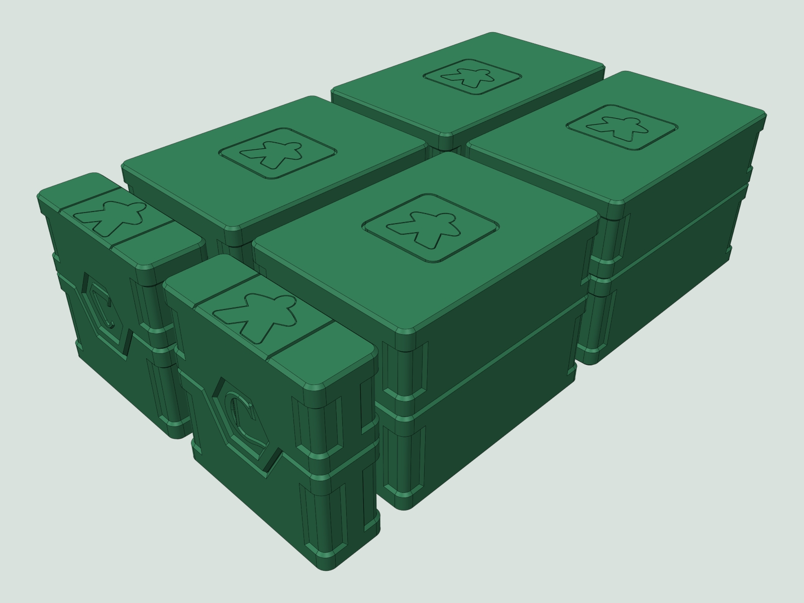 Carcassonne – Meeple Box