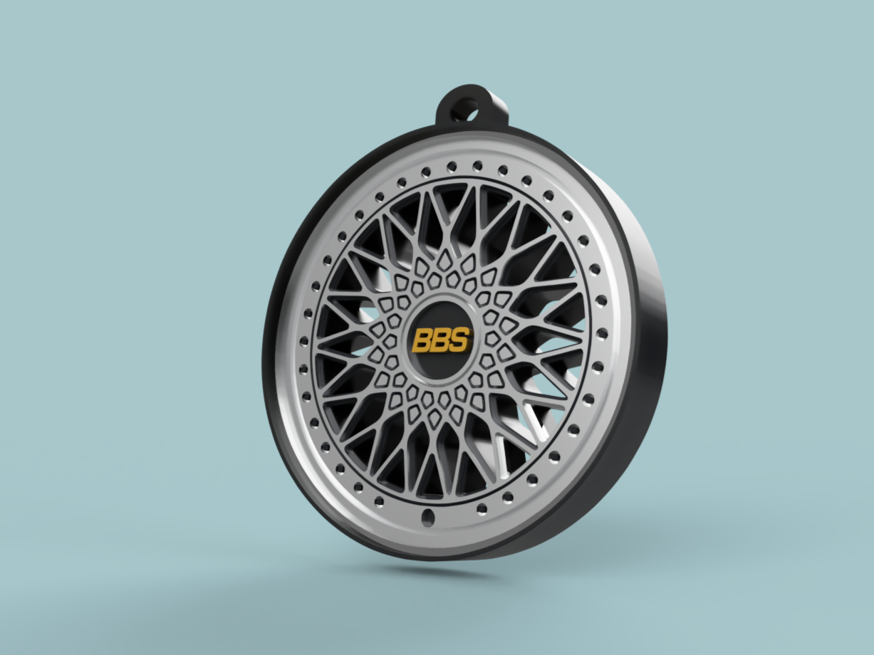 Wheel Keychain - BBS Super RS