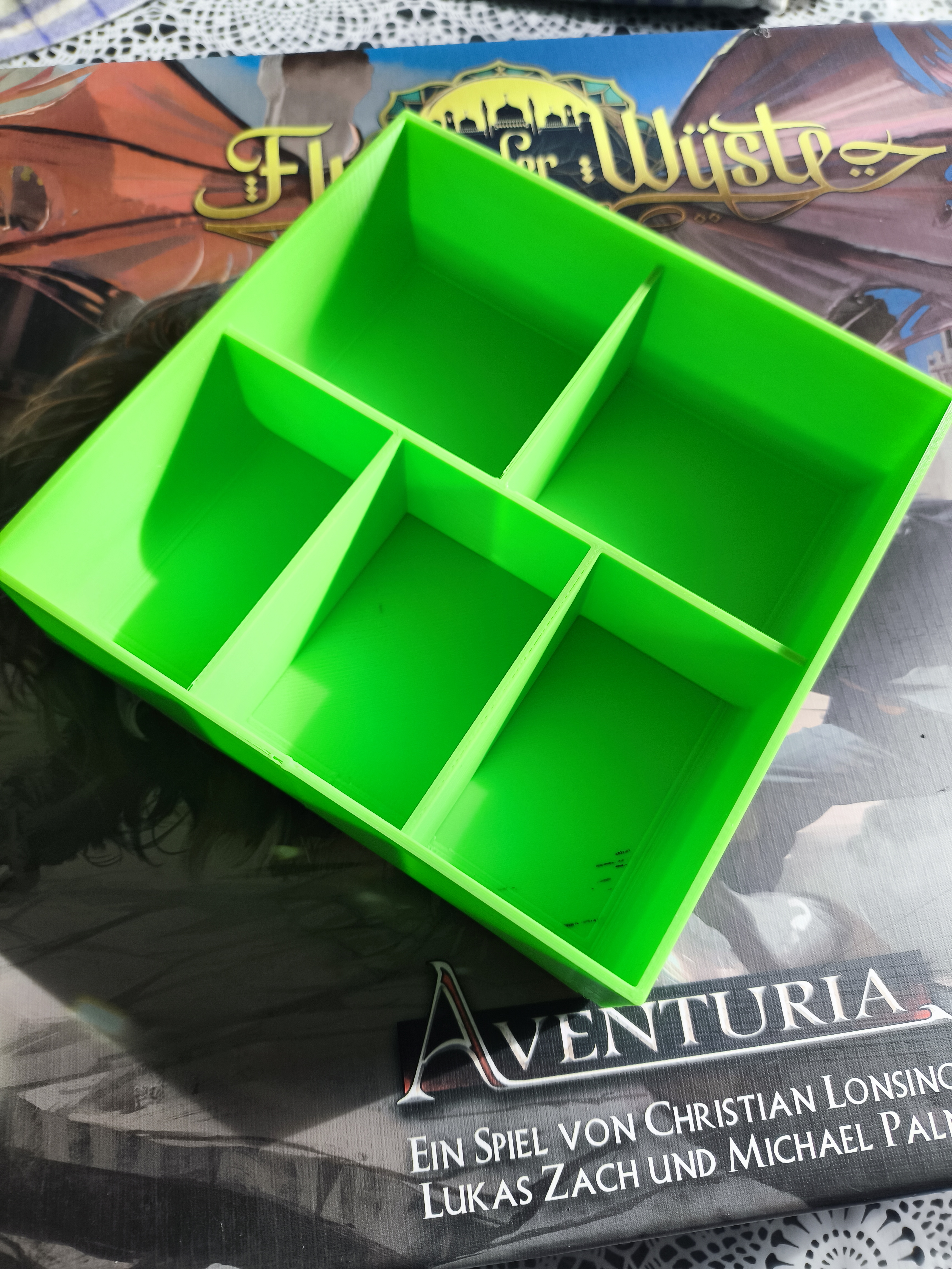 Aventuria: Curse of the Desert – Component Insert / Token Tray