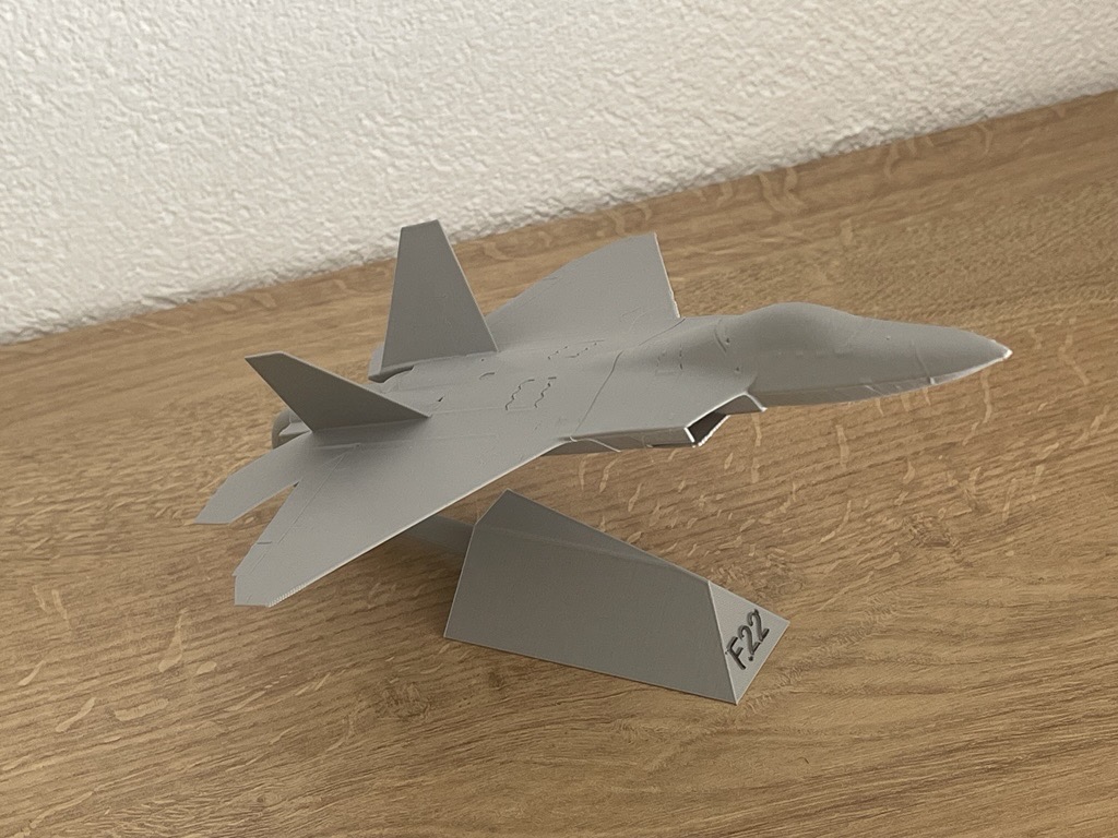 F 22 Raptor jet model
