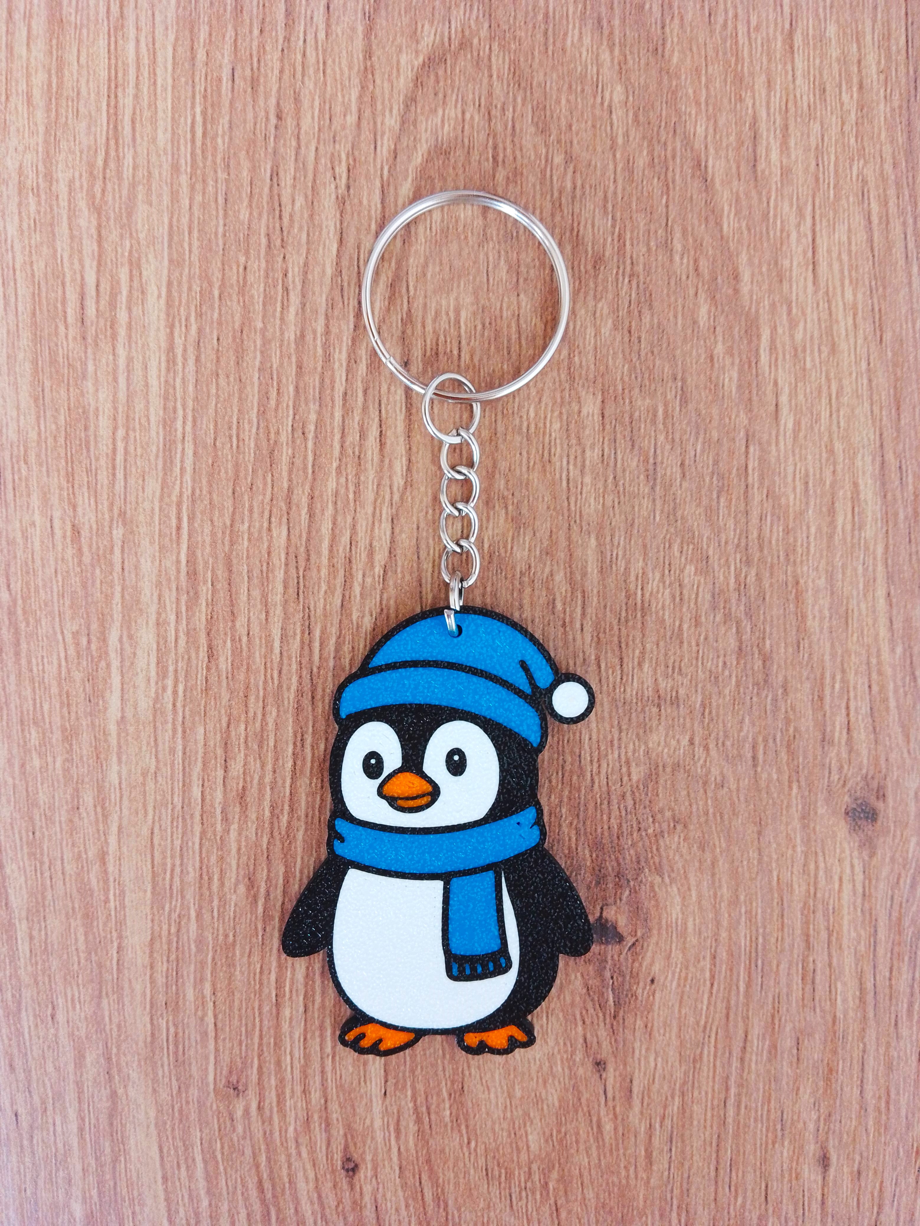 Miniatura 2 do modelo 3D Pinguin keychain