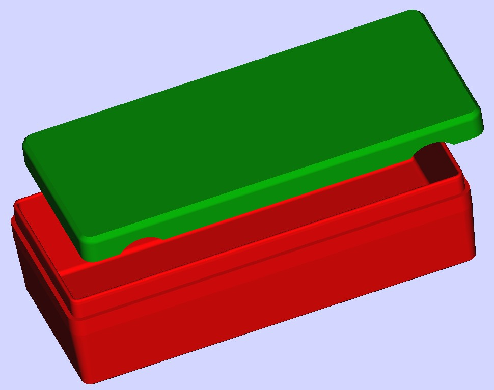 Schachtel für Schreibutensilien; 180 x 80 mm, Box for writing utensils