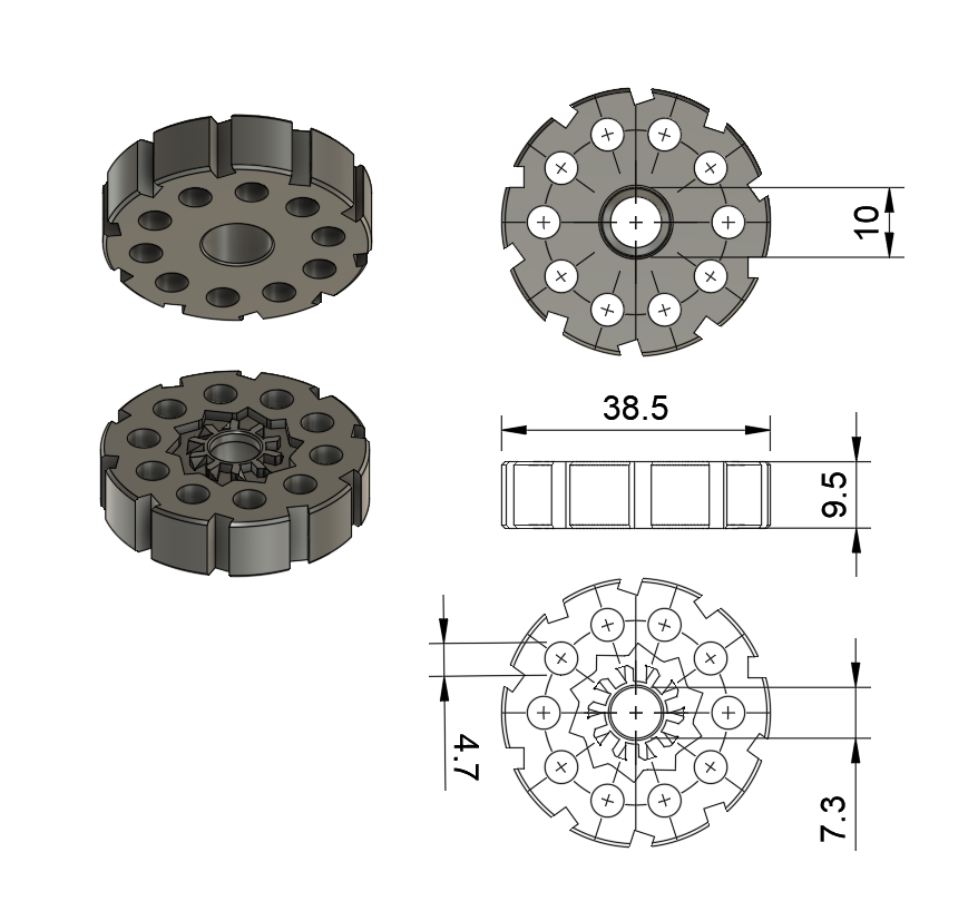 co2 586_686 drum magazine 4,5mm
