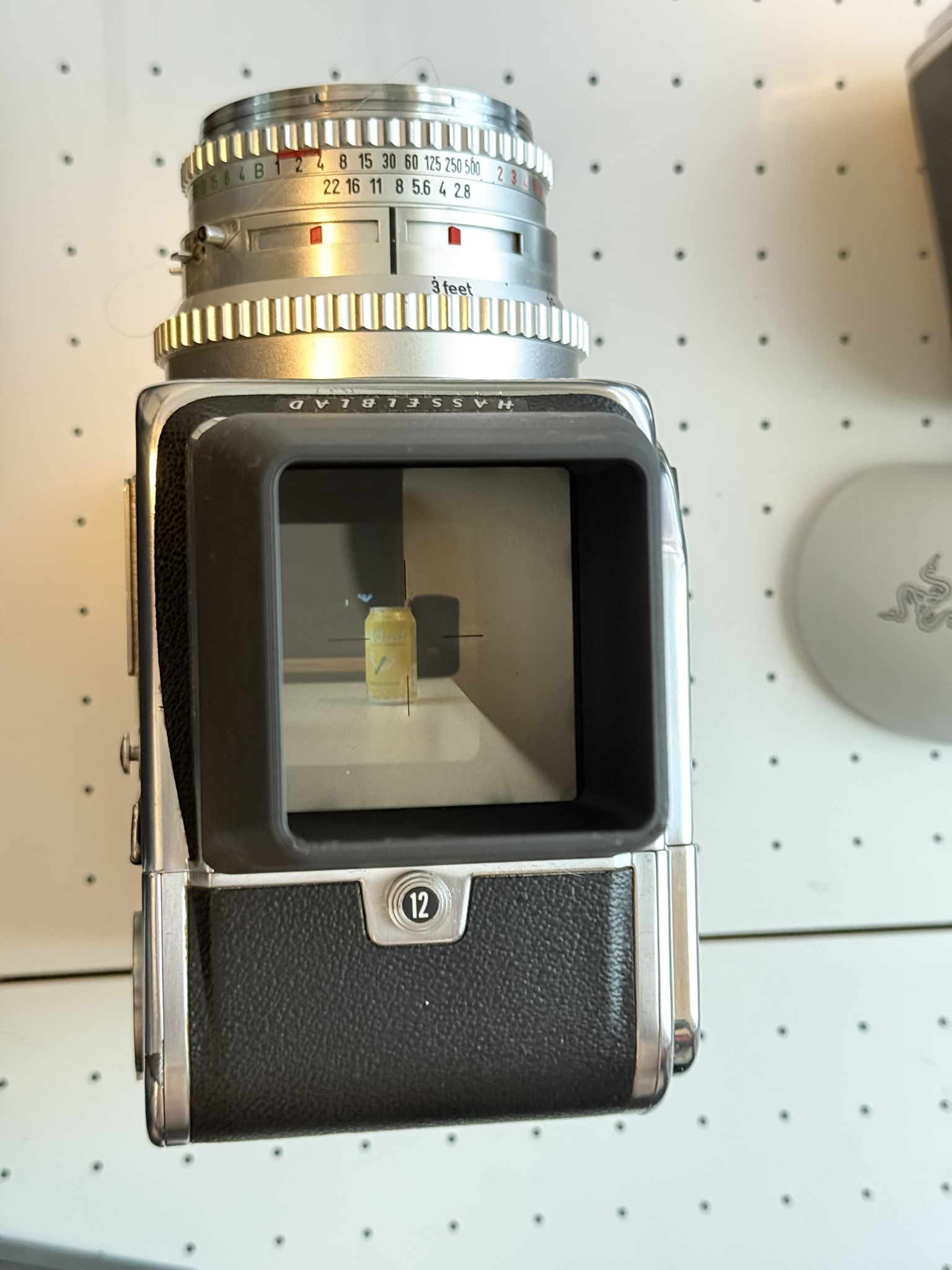 Simple Waist Level Finder for Hasselblad 500 Series Cameras
