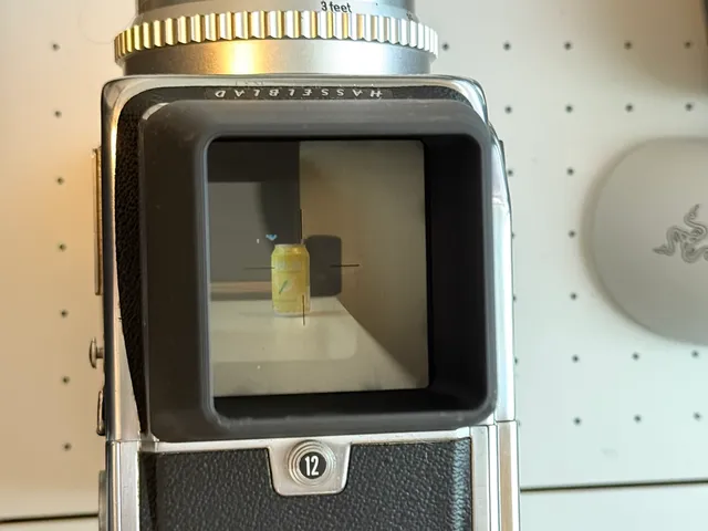 Simple Waist Level Finder for Hasselblad 500 Series Cameras