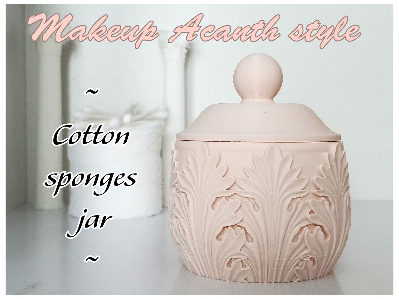 Sponge jar (Acanth style)