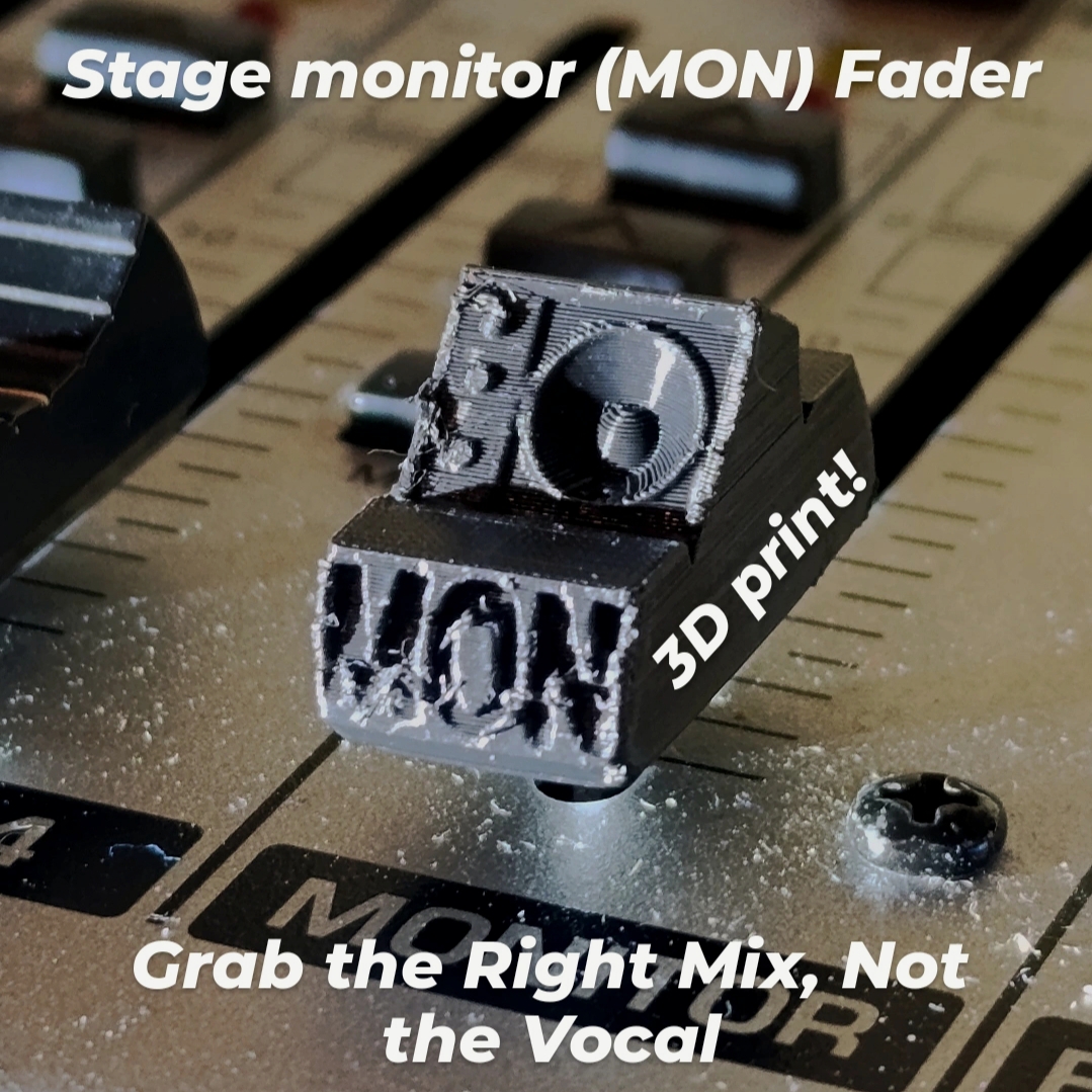 Stage Monitor (MON) Fader – Grab the Right Mix, Not the Vocal