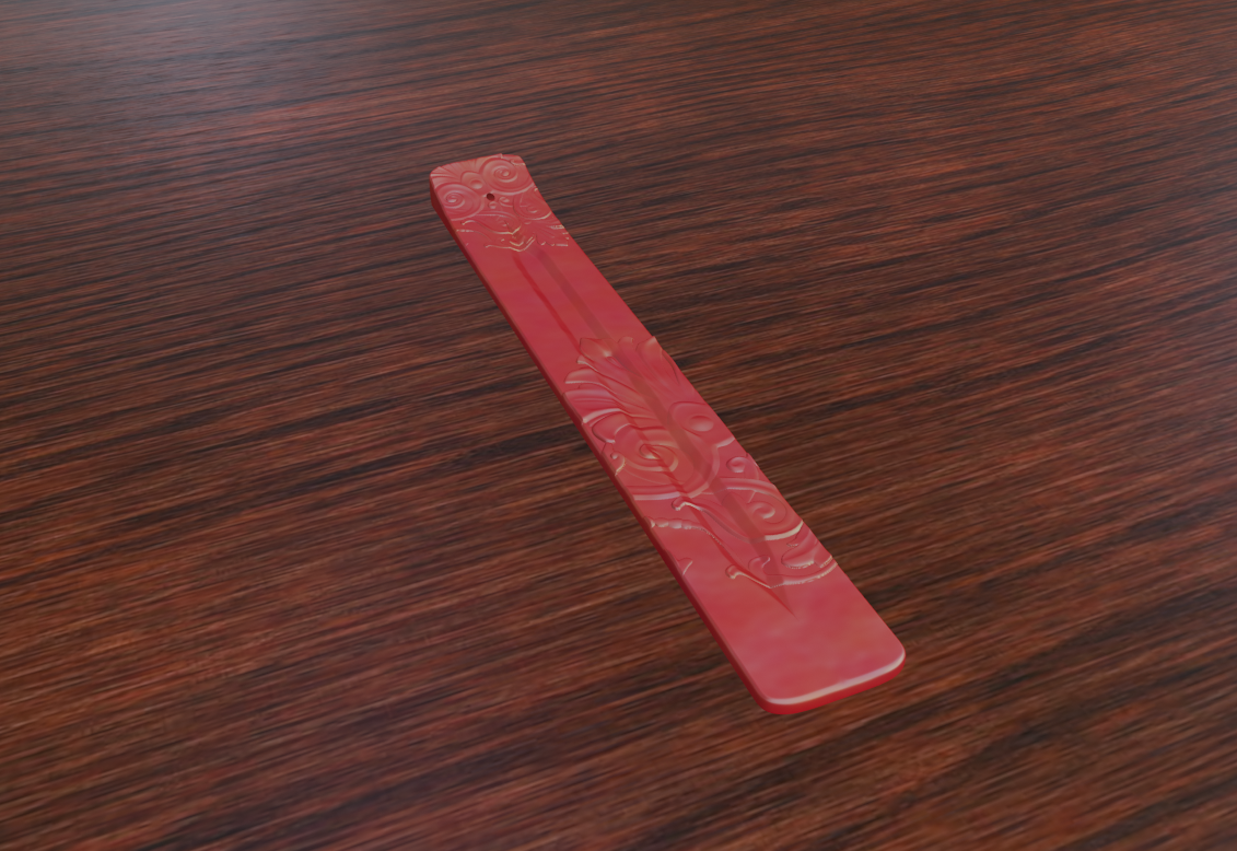 Clean incense stick holder