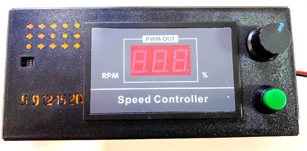 Motor Regler Box mit USB C PD 3.0 Spannungsversorgung