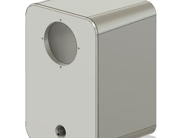 3in Ported Speaker Cabinet