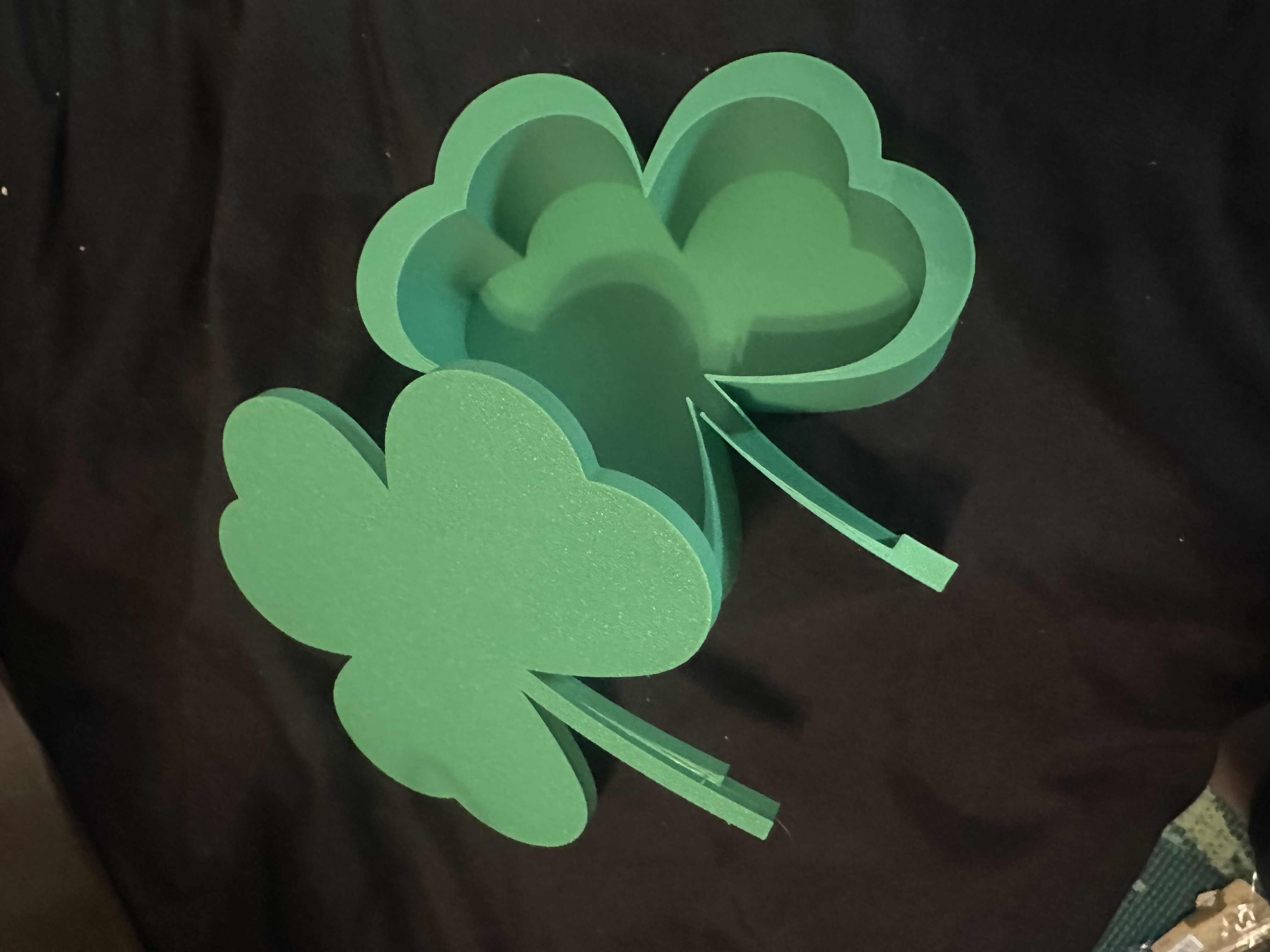 Shamrock Box with Lid