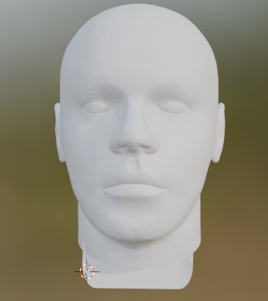 Human Head For Stop Motion Puppets