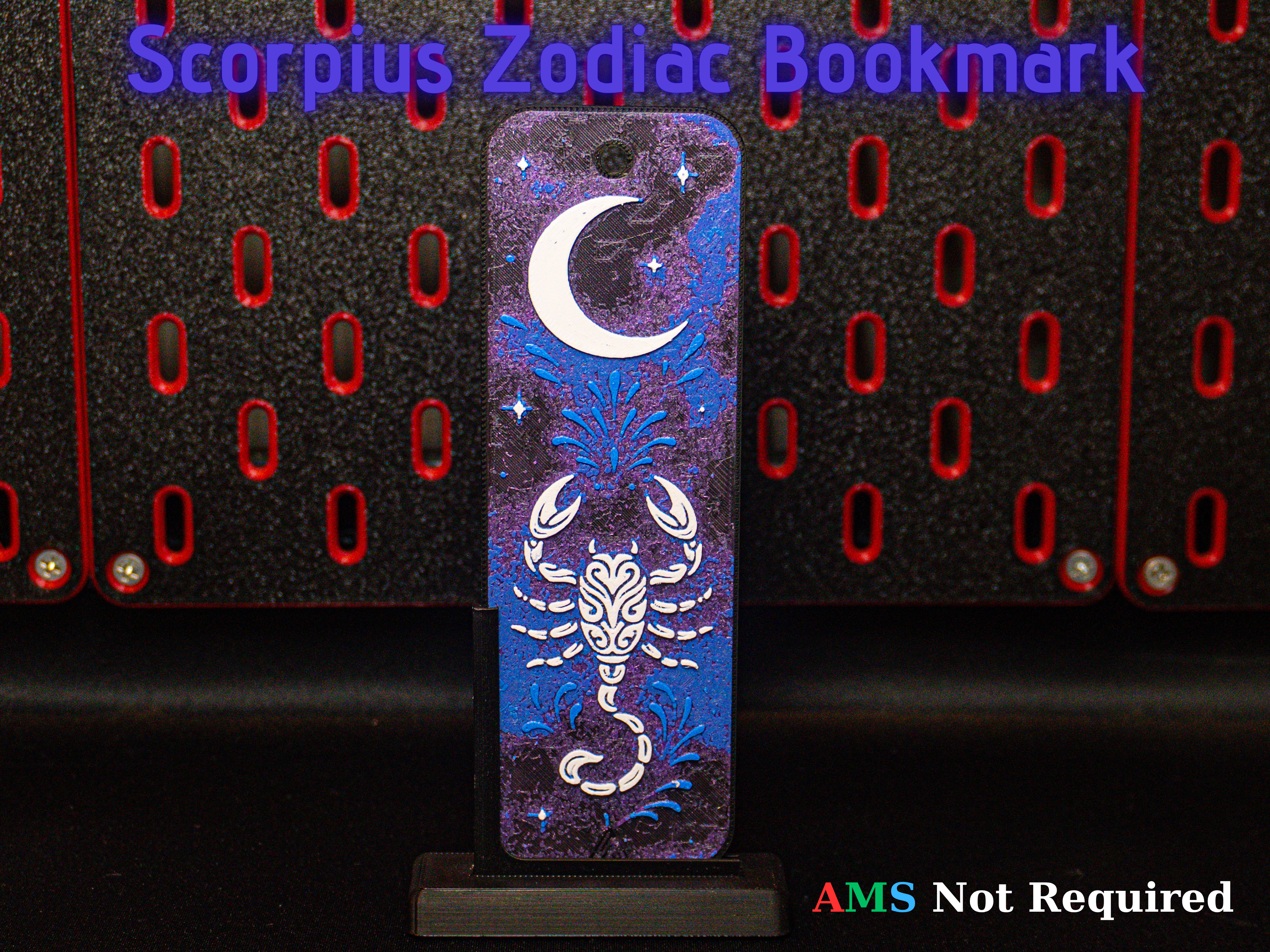 Scorpius Hueforge Bookmark - Zodiac