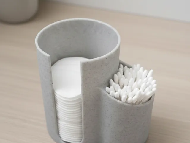 Cotton Pad & Q-Tip Organizer