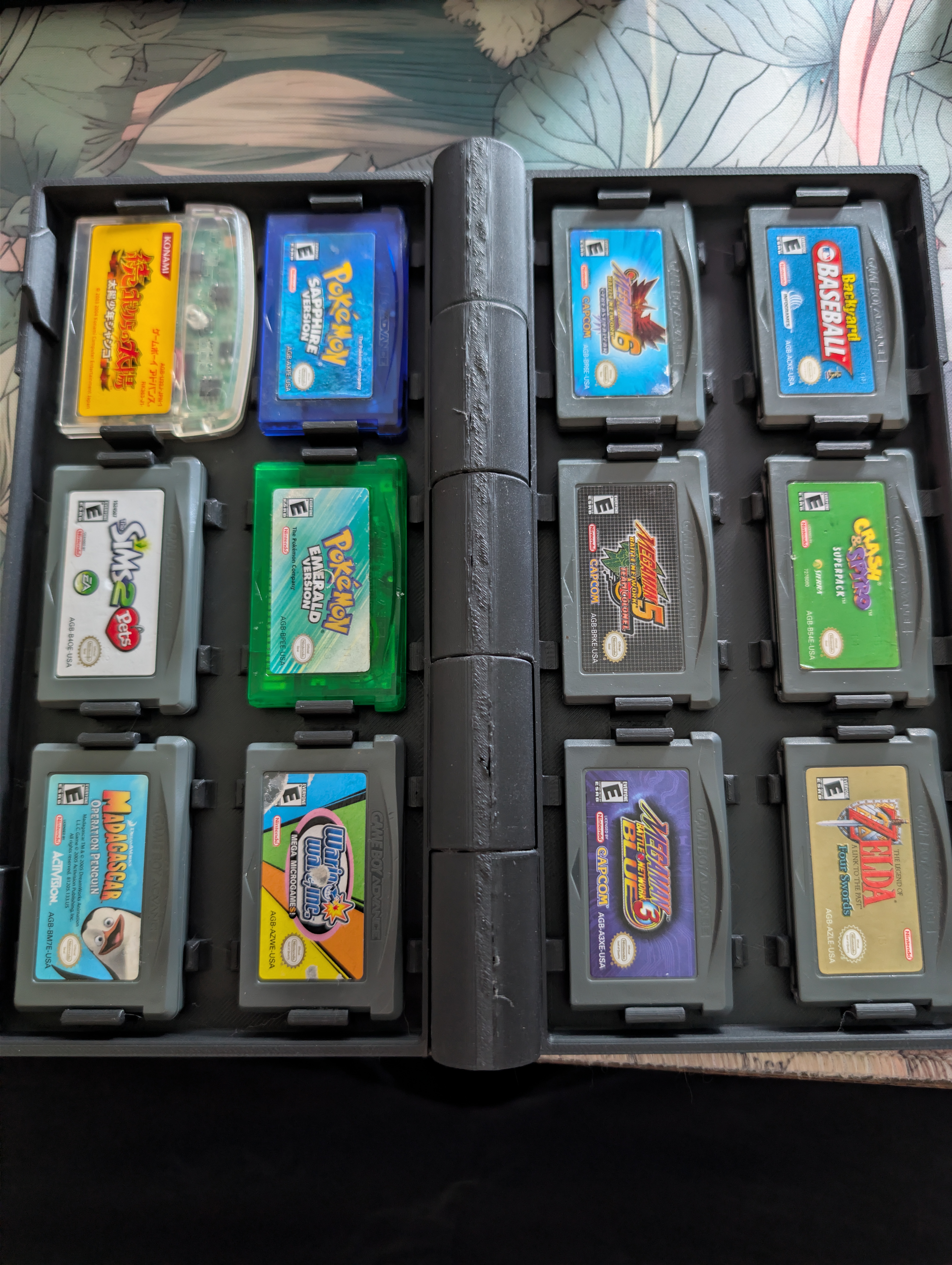 GBA Game Cartridge Case (Print in place)