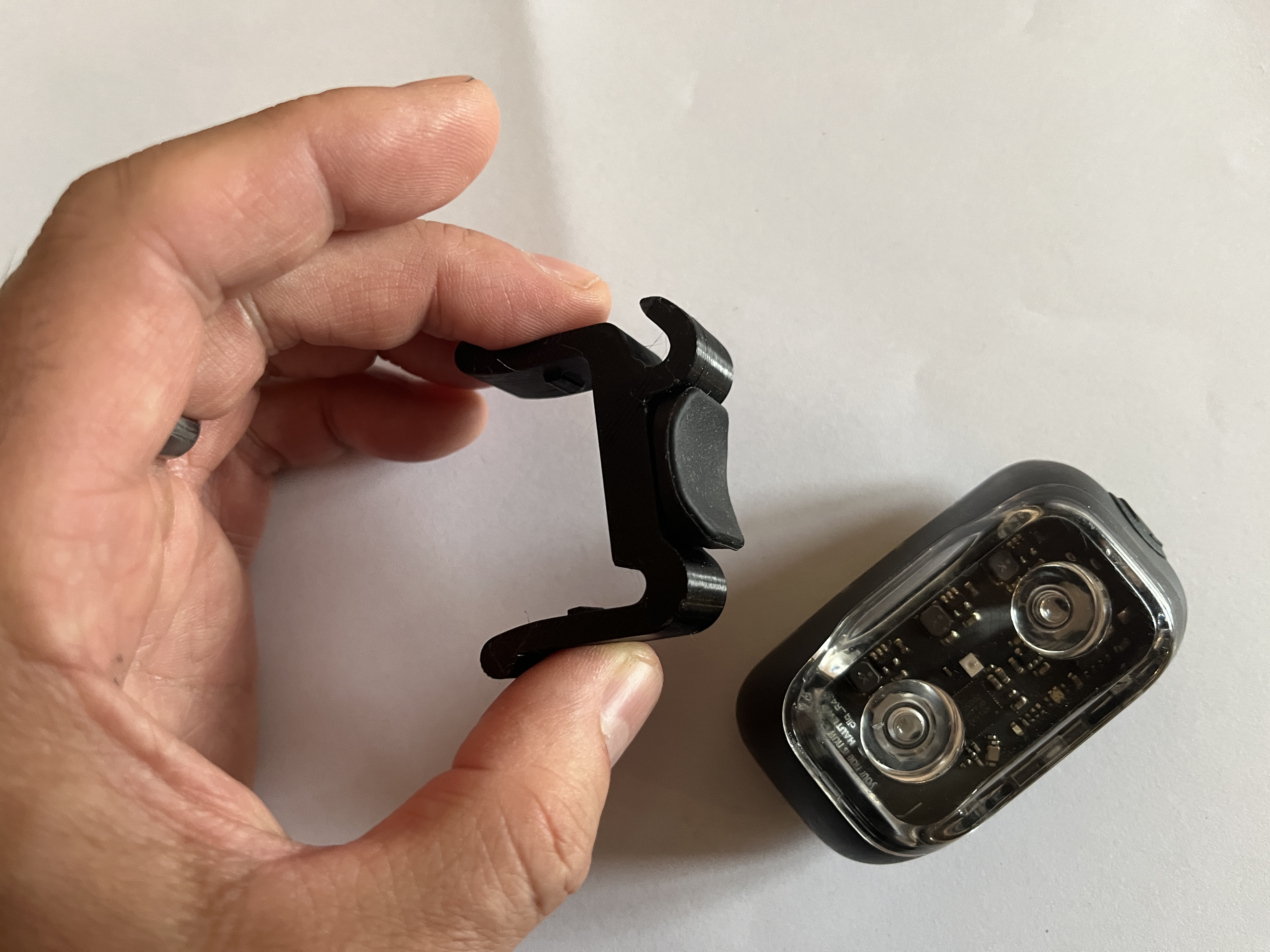 HauteWorks Cliq Bike lamp bracket replacement