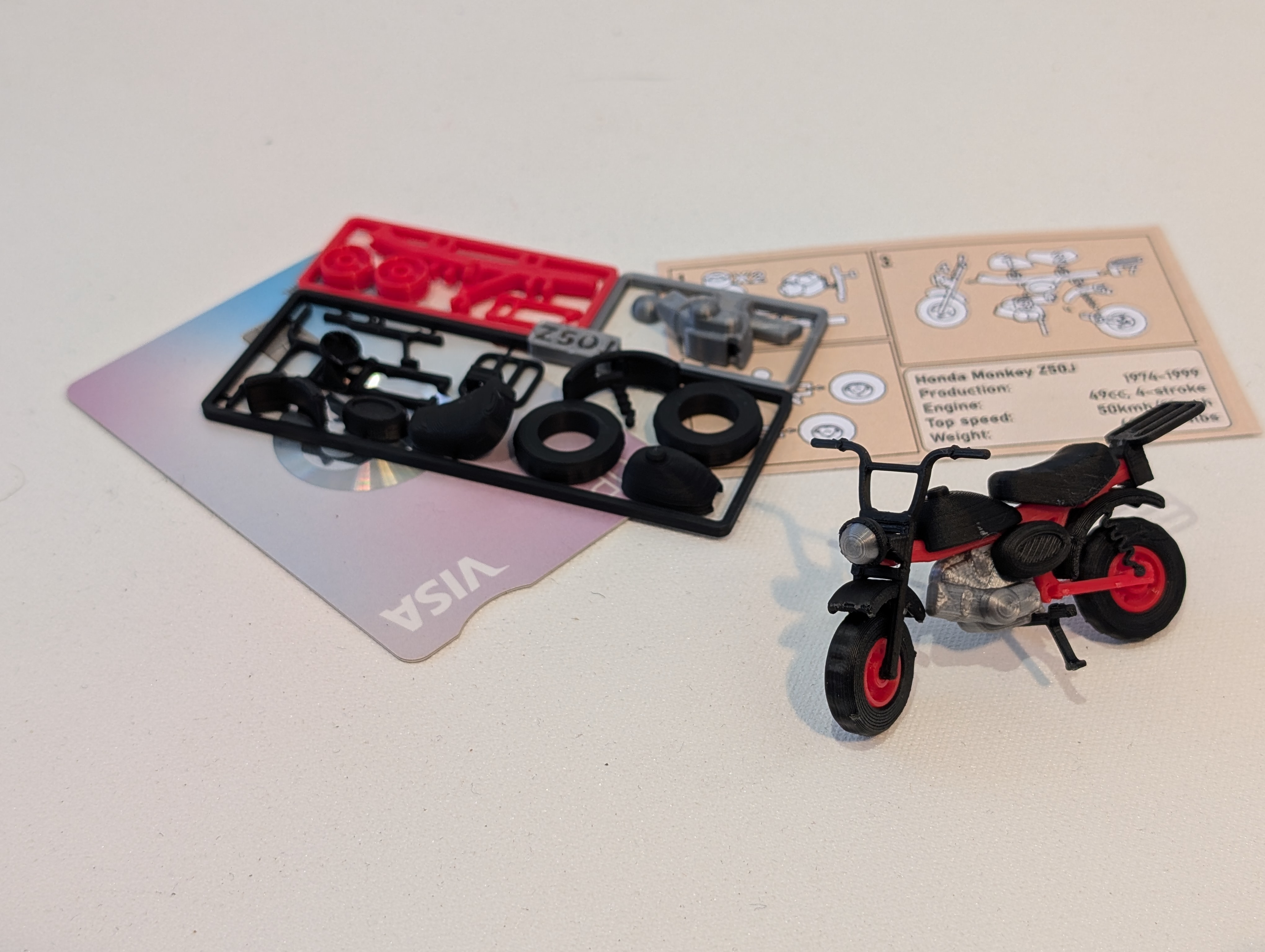 Minibike Kit Card