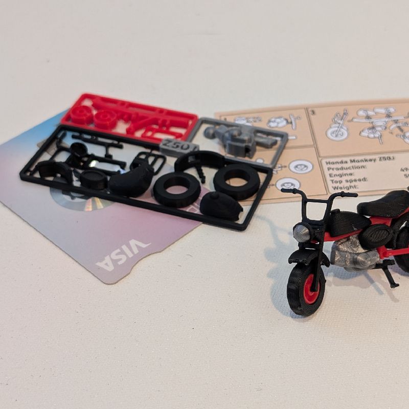 Minibike Kit Card by Pekonimato | Download free STL model | Printables.com
