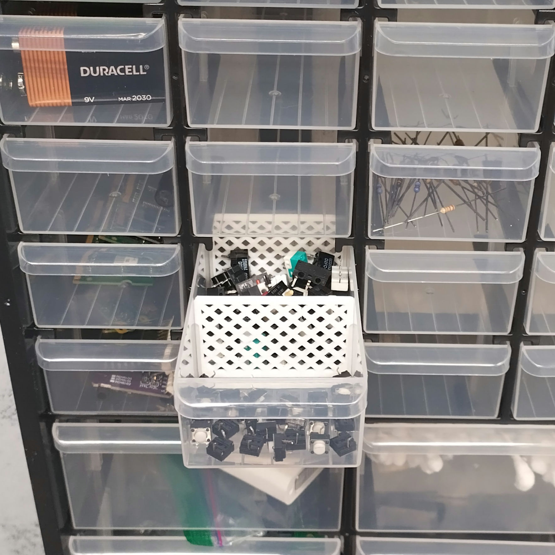 Drawer Divider for Stacking Bins
