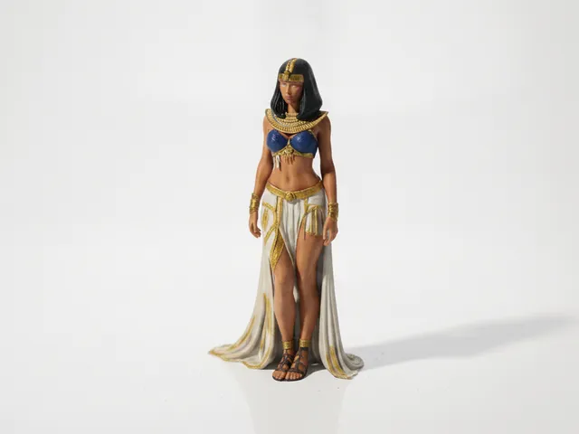 Egyptian Princess Figurine Female Fantasy 3D Printable