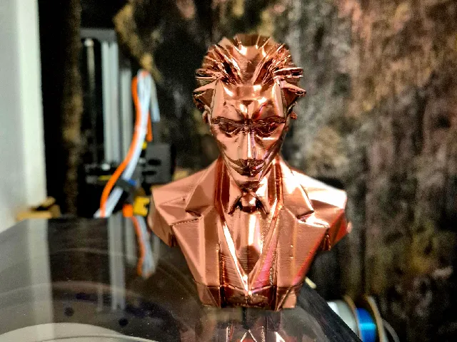 Joker Bust swarovski Style