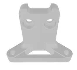 Improved Beacon/Cartographer mount for Vitalii3D CNC Dragonburner carriage no endstop