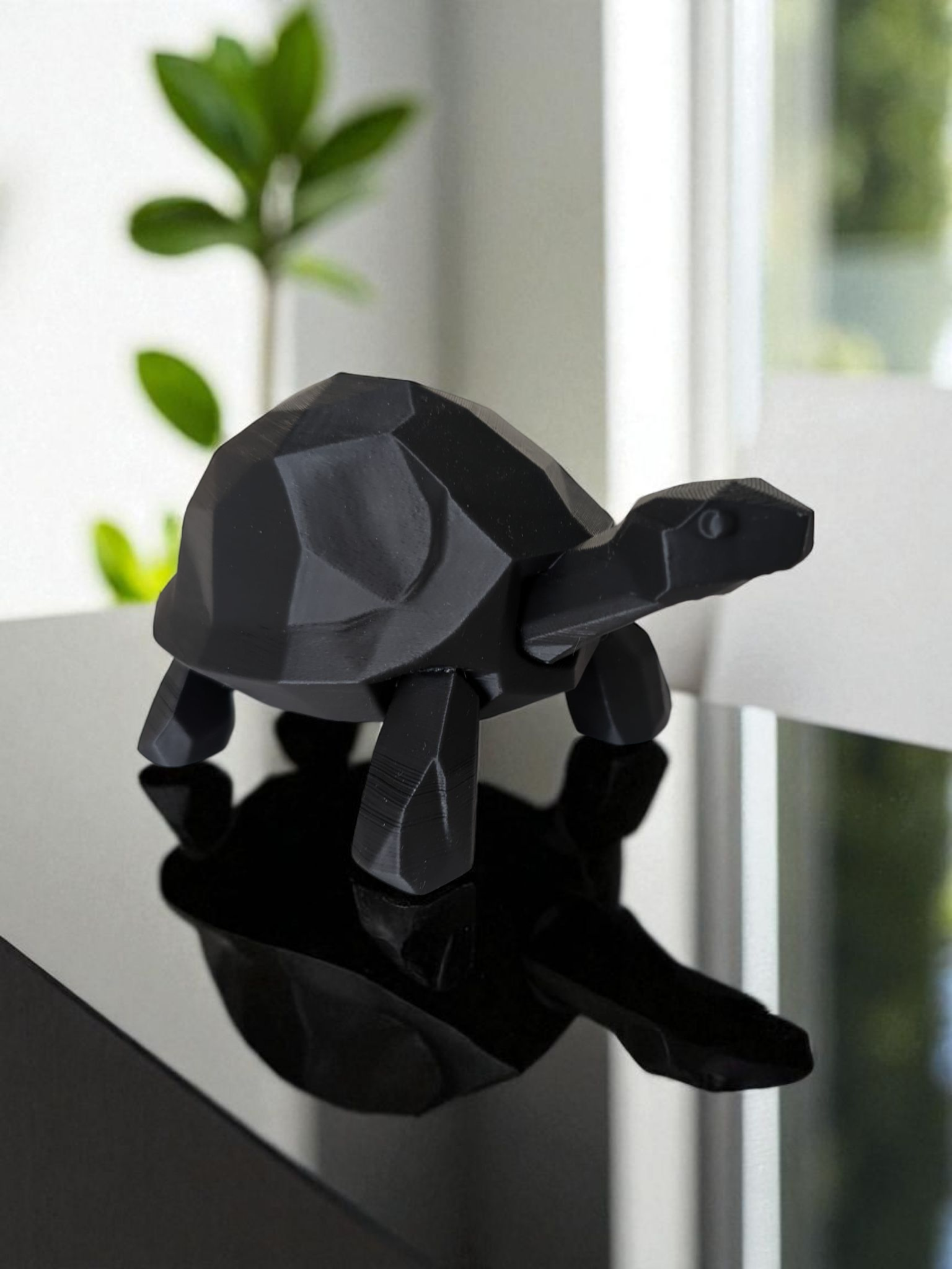 Miniatura 4 do modelo 3D Walking Low Poly Turtle