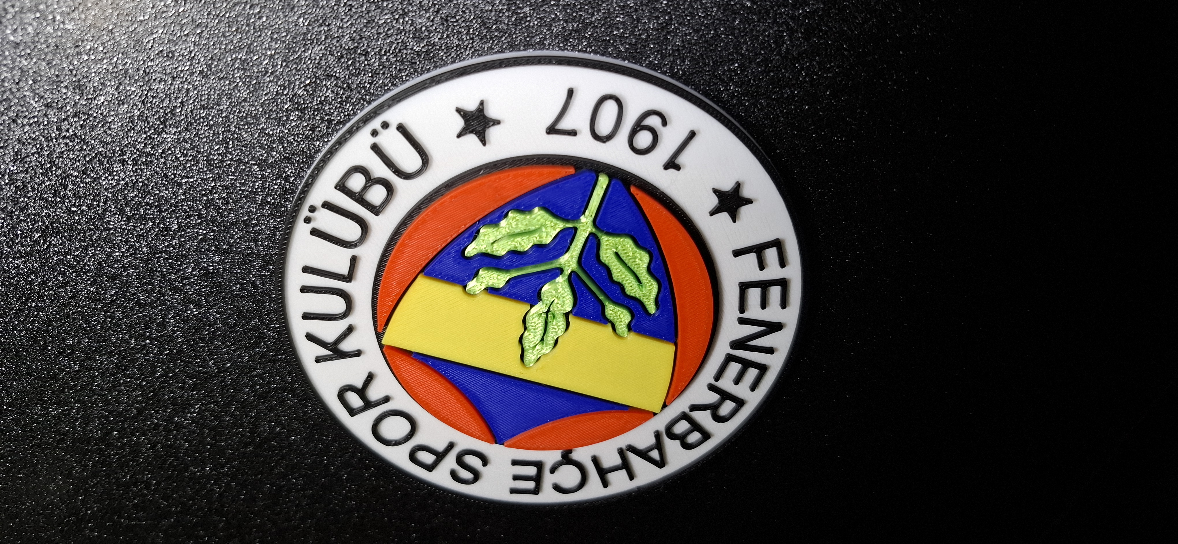 Fenerbahçe SK Logo - High Quality 3D Printable 3D model