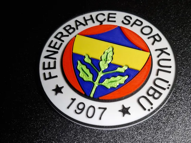 Fenerbahçe SK Logo - High Quality 3D Printable