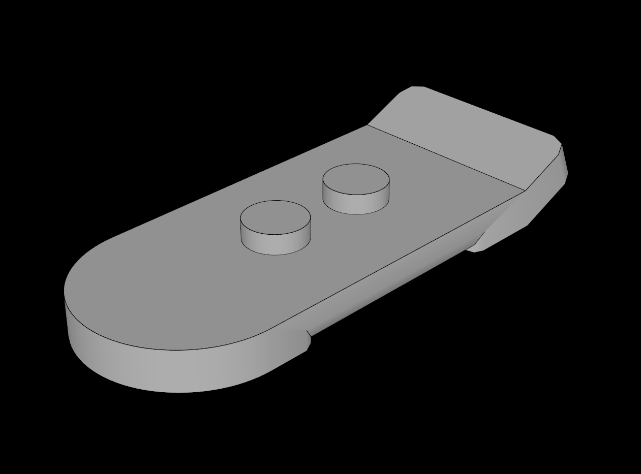 Lego Compatible (21271.dat) Minifig Hoverboard