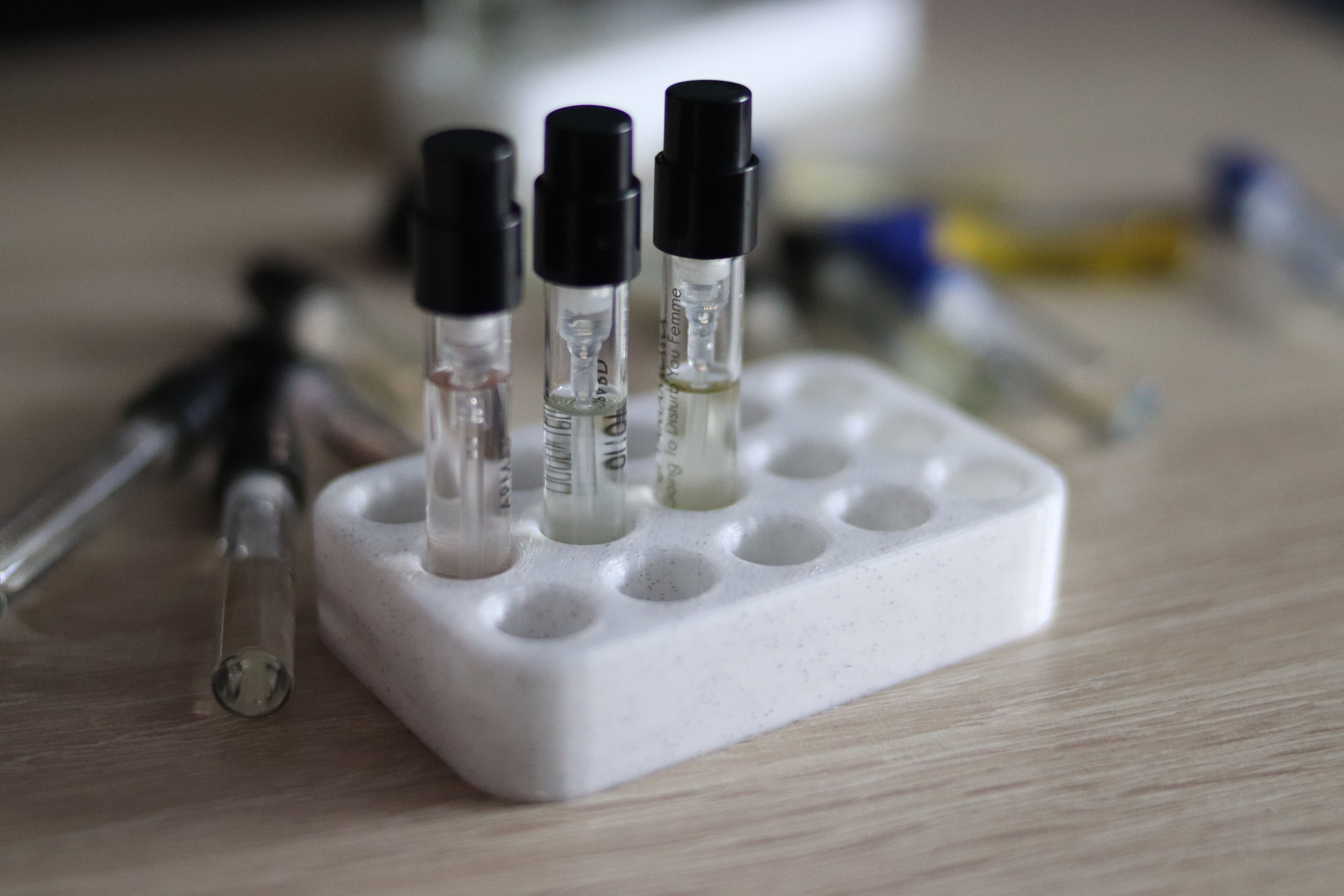 Perfume Sample Holder