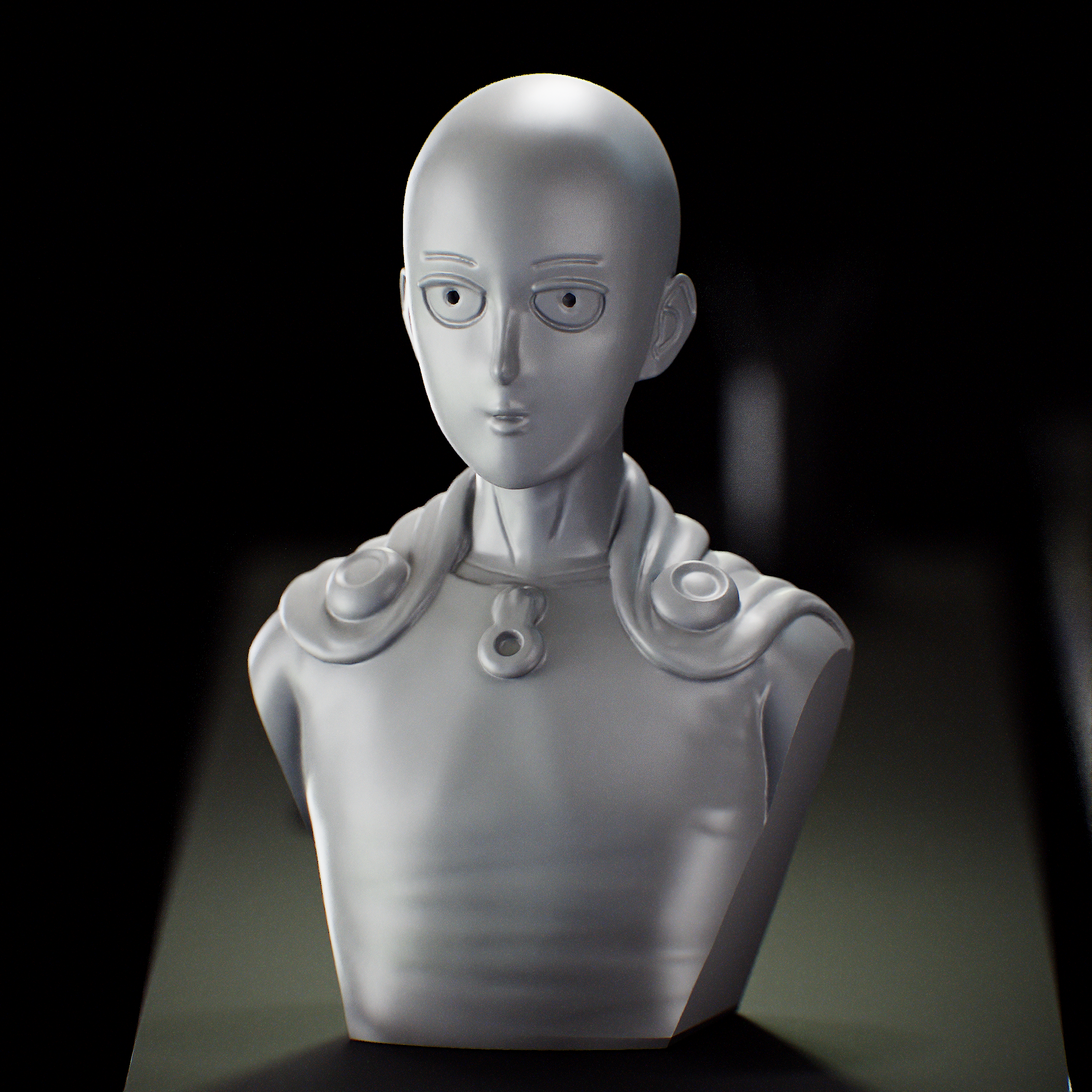 Saitama One Puch Man Bust - Busto de One PunchMan