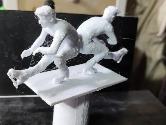 Cossacks Skating toilet roll ornament