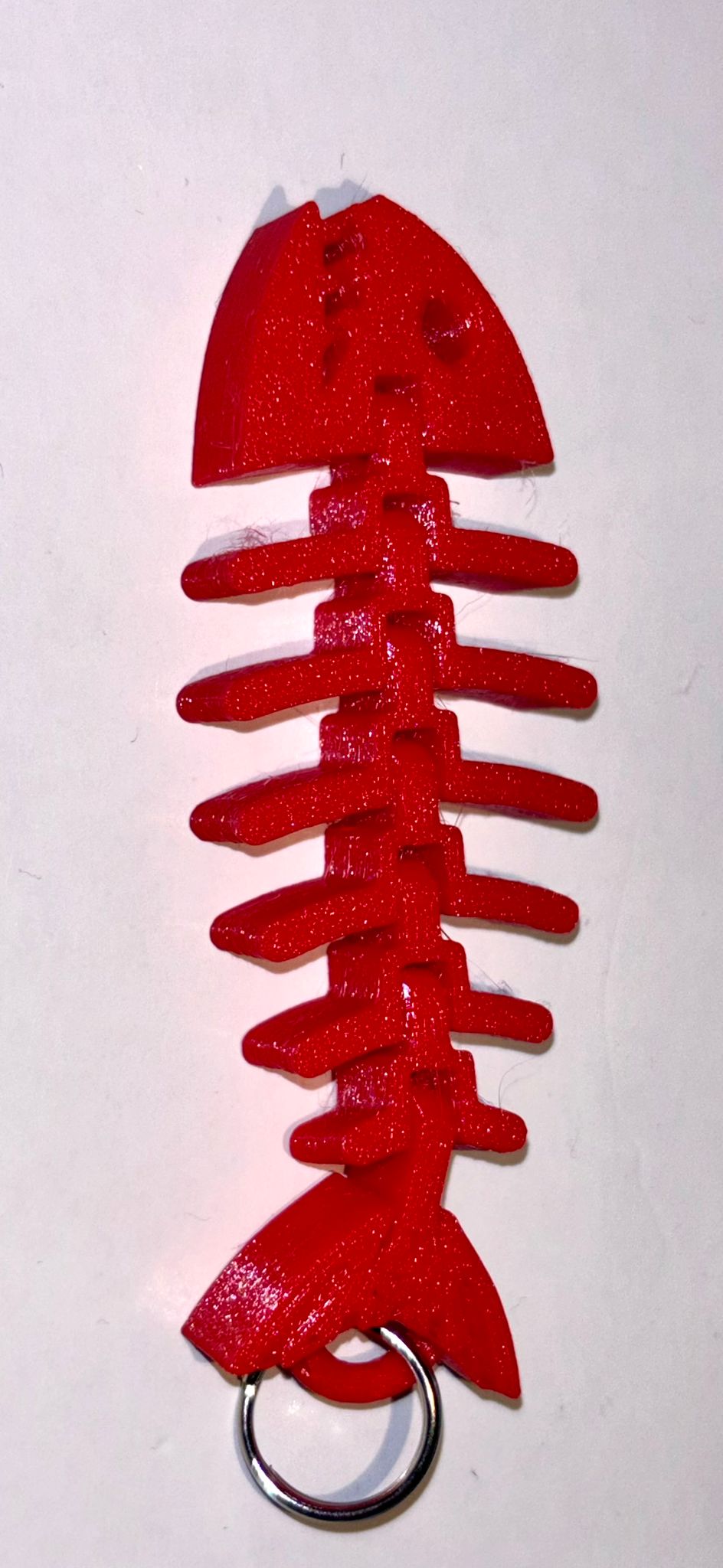 Bendy Fish Keyring