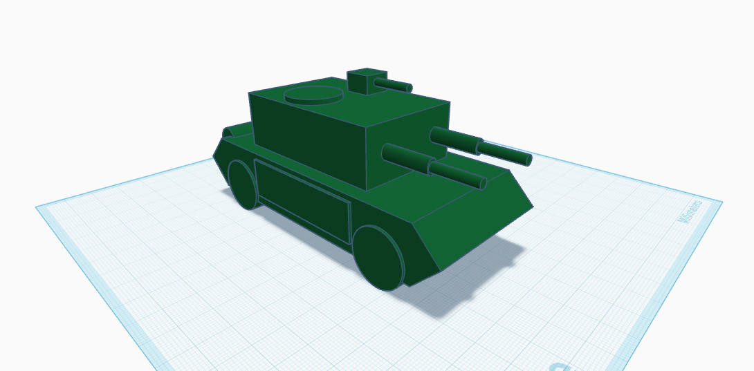 very heavy Humvee