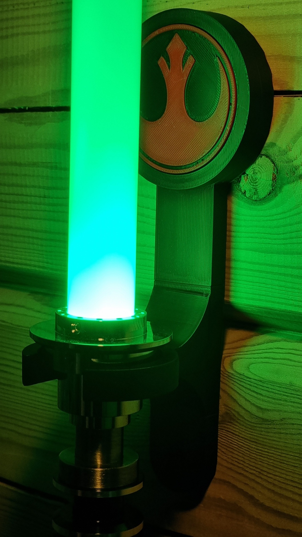 Luke Skywalker Lightsaber Vertical Wallmount