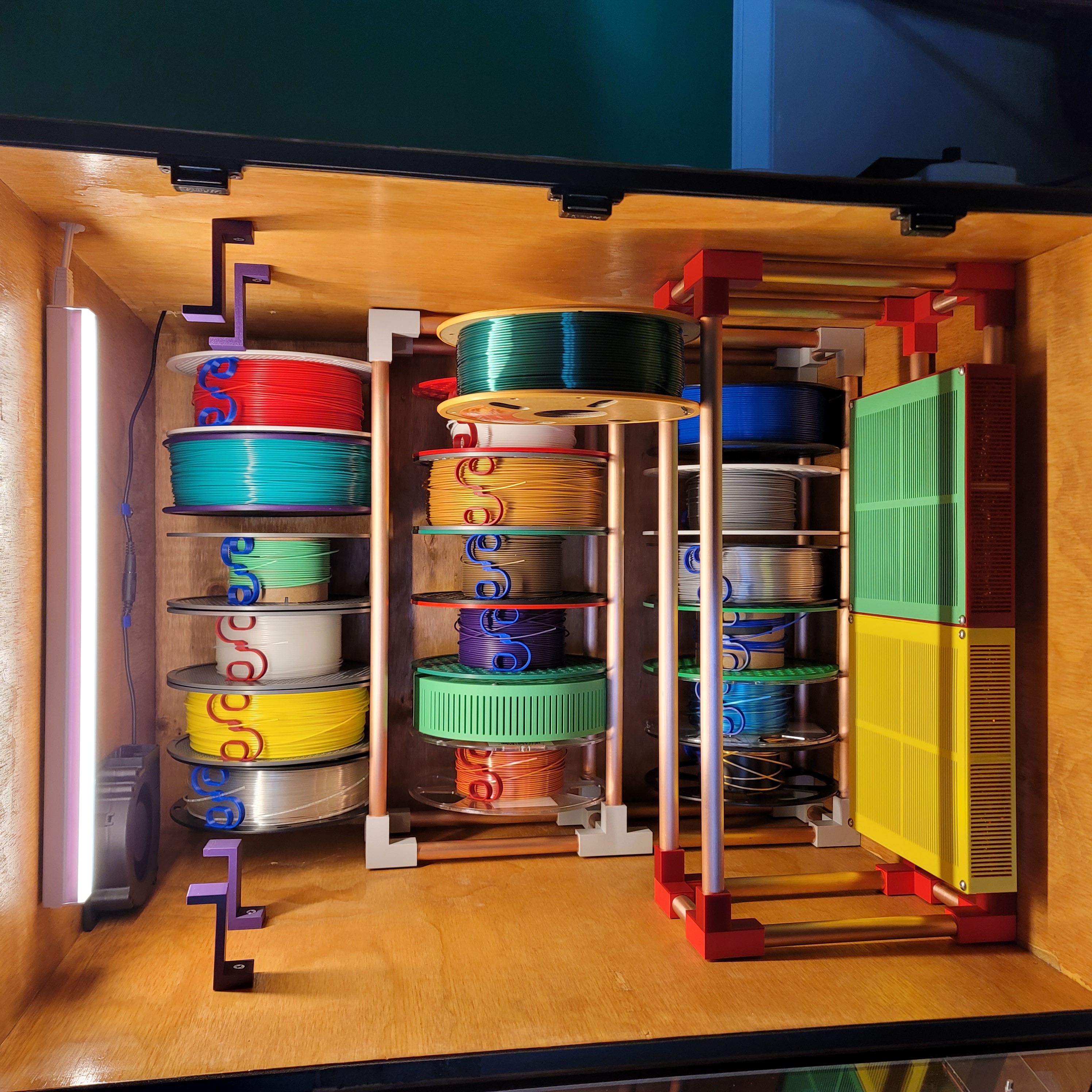 Filament Rack Connections