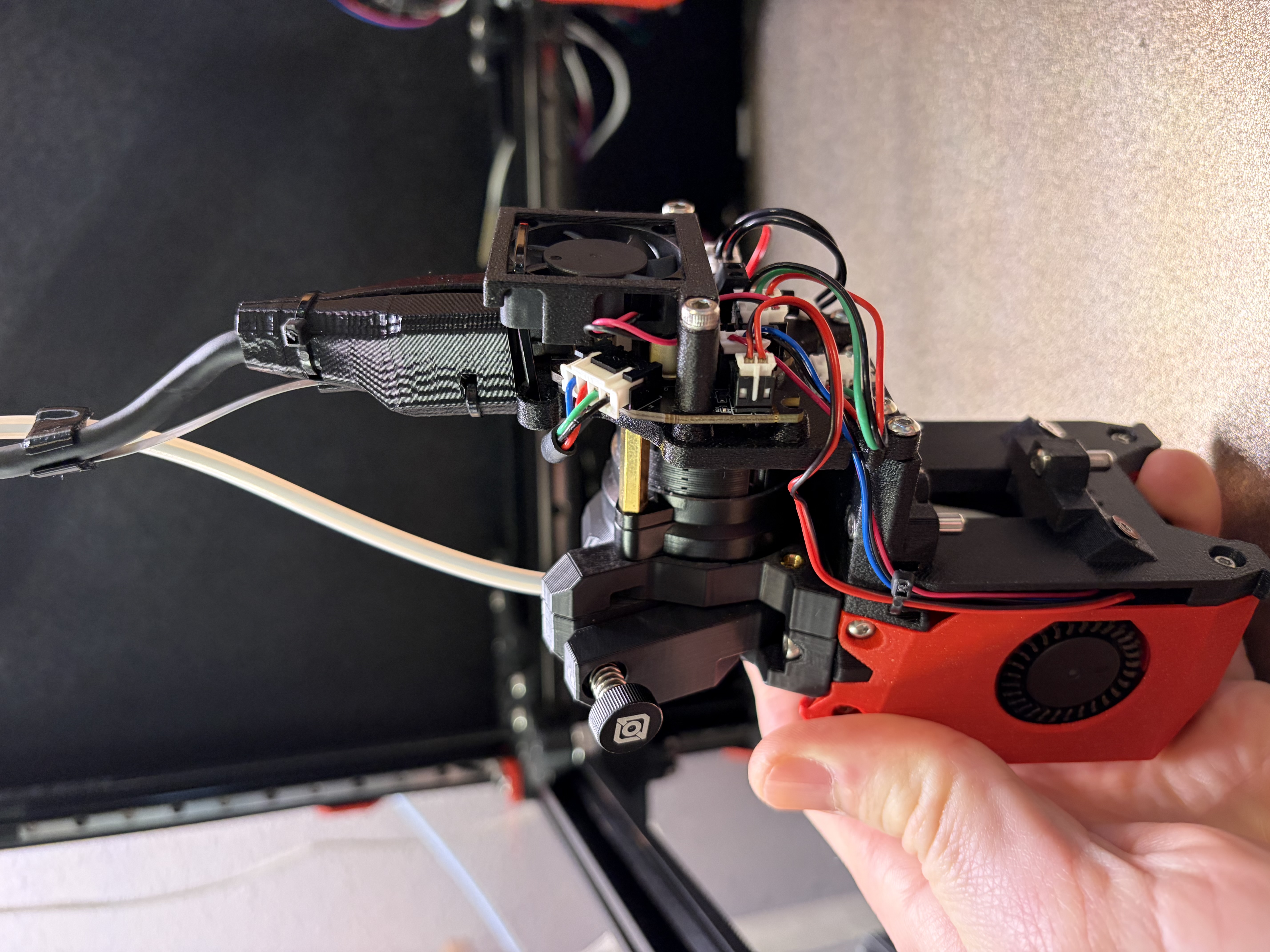 Anthead WWG2 Extruder Nitehawk PCB mount for Stealth Changer