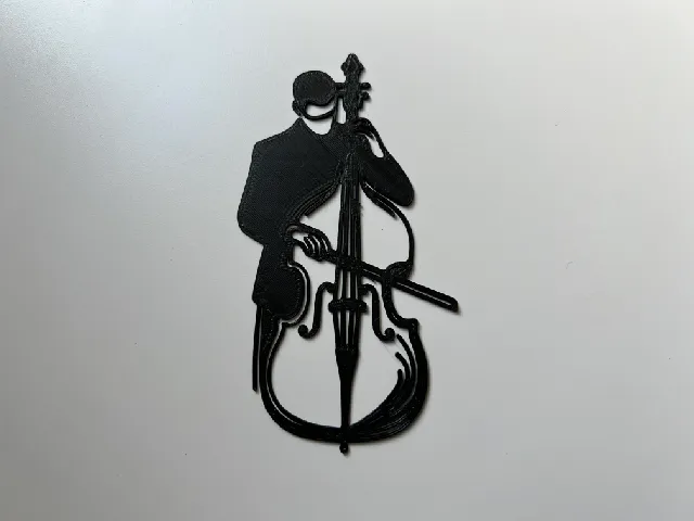 Doublebass Wall Art #1