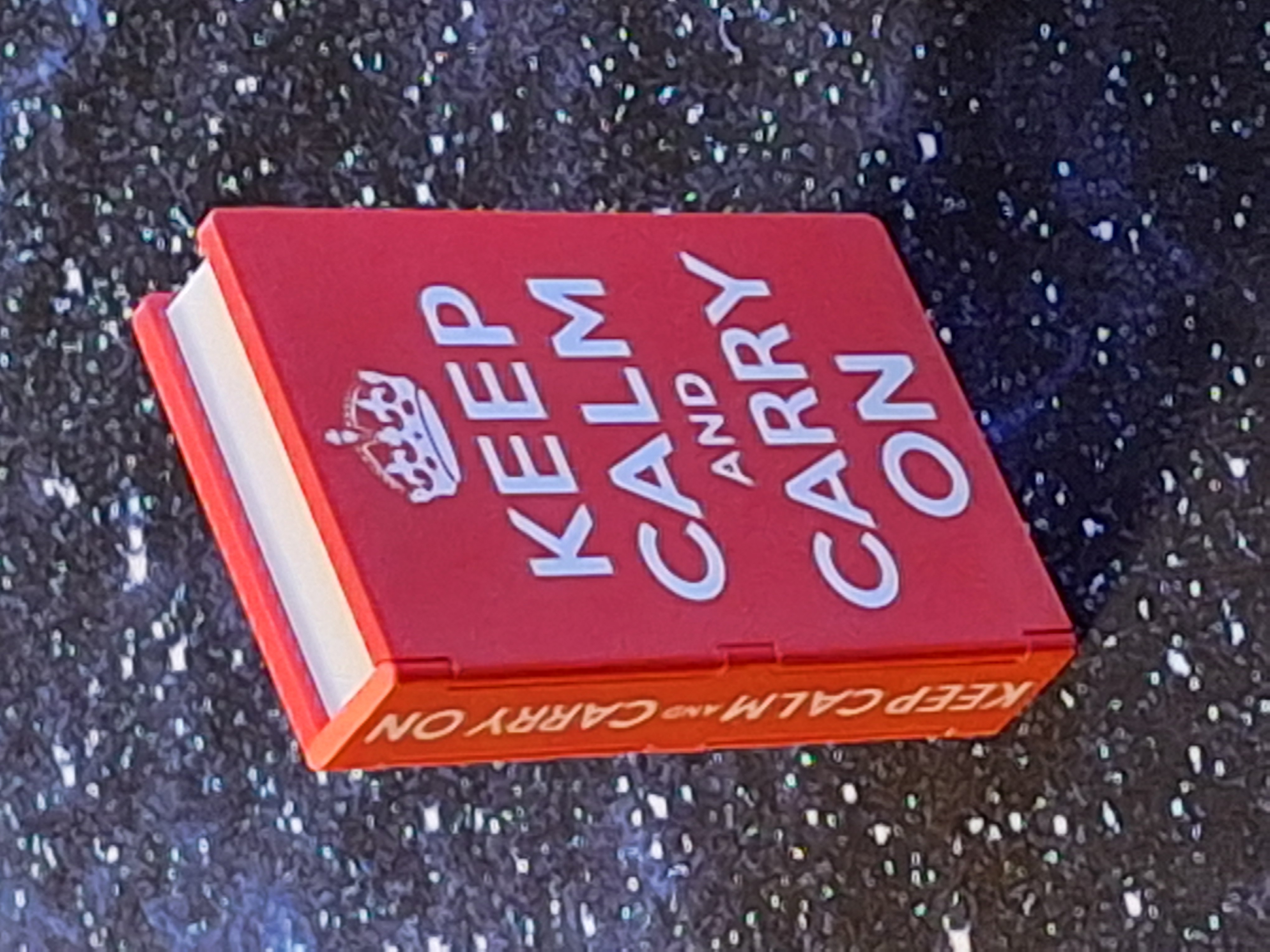 "KEEP CALM" Book Box