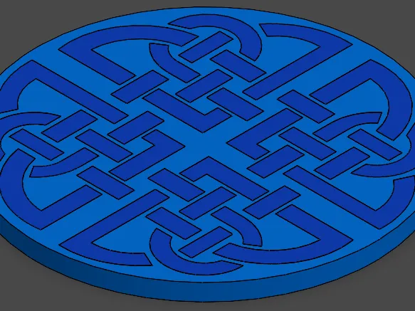 Cletic Knot Coaster