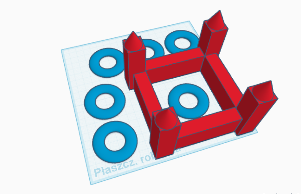 Miniatura 3 do modelo 3D castel and ring