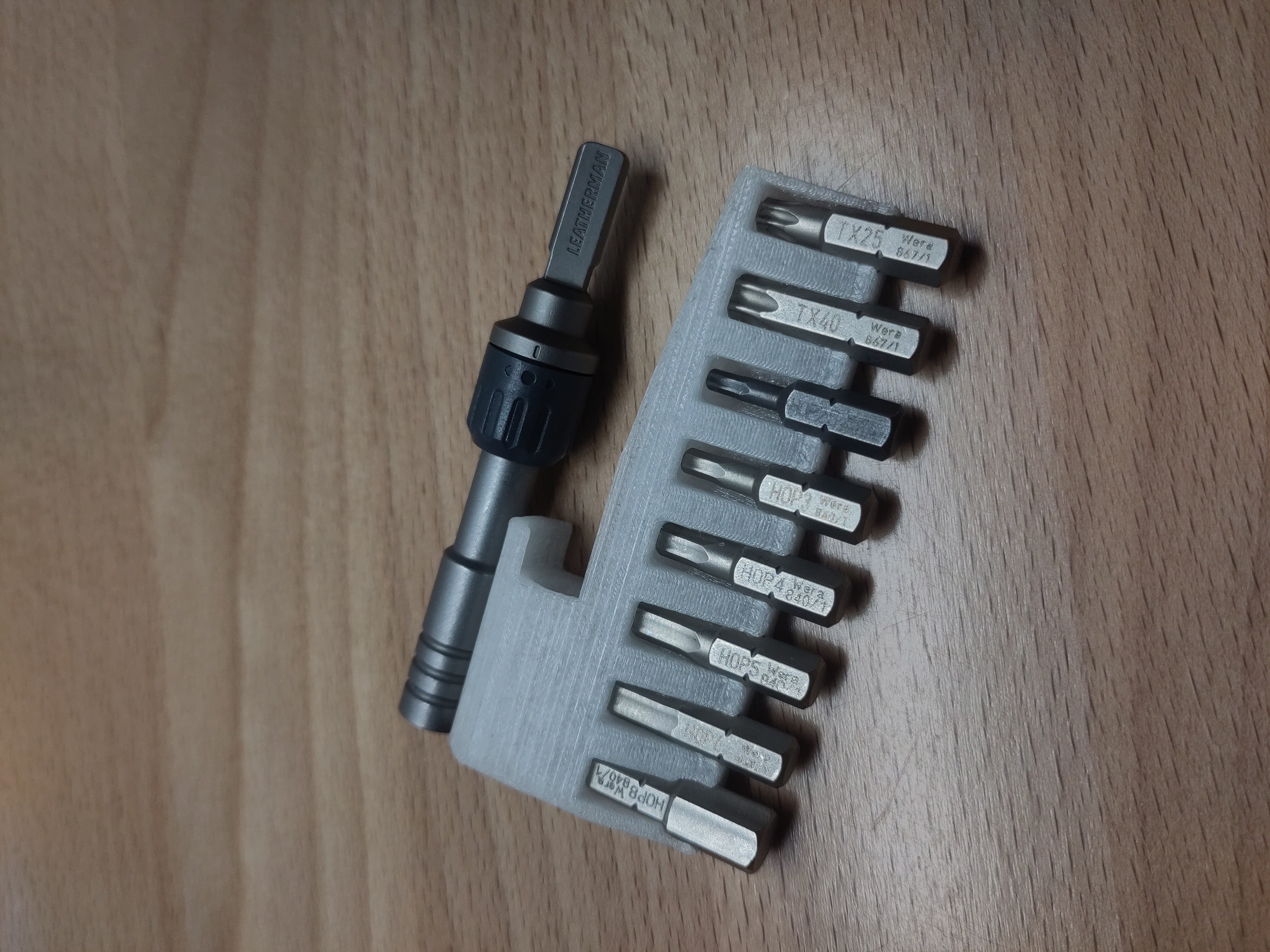 Leatherman Bit und Ratsche Magazin / Bit and Ratchet Organizer