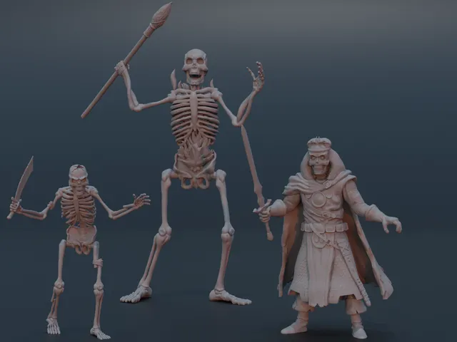 2e AD&D Skeletons