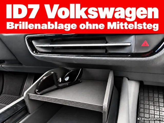 Volkswagen ID7 Brillenablage ohne Mittelsteg