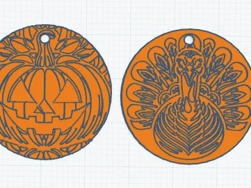 Thanksgiving trinkets.