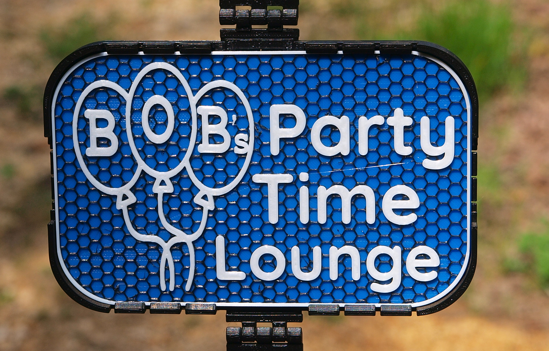 Bob's Party Time sign