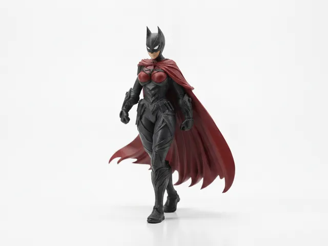 Female Batman Figurine DC Comics 3D Printable